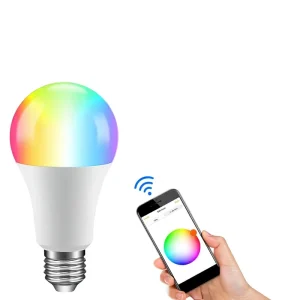 Matter Smart Bulb with HomeKit Connectivity WiFi Voice and App Control Outlet Powered