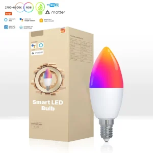Matter WiFi Smart LED Candle Bulb