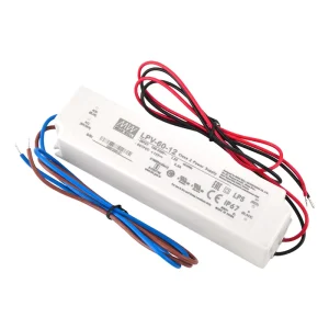 Mean Well 20w 35w 60w 100w 150w 12v 24v 48v 5a 2.5a 1.25a AC DC Single Output Switch Mode Power Supply Led Driver LPV 60 12