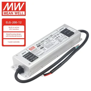 Mean Well ELG 200 12 12V 200W DC Input LED Driver for LED Street Light