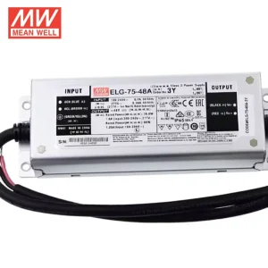 Meanwell ELG Constant Current Driver ELG 75 12 24 36 42 48 A B DA D2 IP65IP67 0 10V Dimmable 5A 3.15A 1.8A2.1A 1.6A