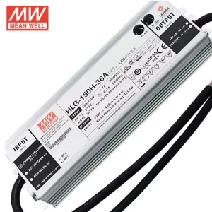 Meanwell HLG 150H 12A 15 20 24A 24B 30 36 42 48 54V A B AB D LED Driver IP67 IP65 Constant Voltage Current Output Power Output