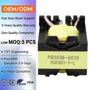 Medical Device High-Frequency Transformer 50-200kHz Compact Lightweight CE RoHS