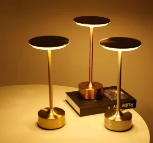 Metal Flexible Portable Cordless Table Lamp LED Night Light Sensor Touch Control Rechargeable