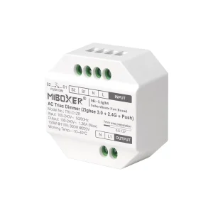 Miboxer Milight TRI C1ZR TUYA APP SMART Alexa Google Home Zigbee 3.0 2.4G Push RF Controller AC Triac Dimmer 1 Channel