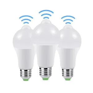 Microwave Radar Motion Sensor LED Bulb 5W 7W 9W 12W E27 110V 220V