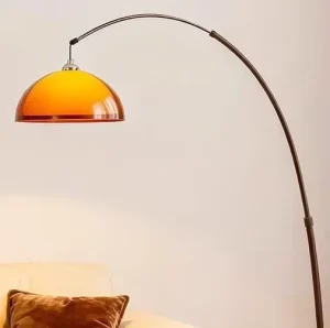Mid Century Modern Arc Floor Lamp for Living Room Sofa Side Table Coffee Table Bedroom Master Bedroom Ambient Light