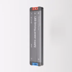 Mini Aluminum 24V AC-DC Power Supply Low-Noise LED Transformer for Smart Devices and LED Lighting