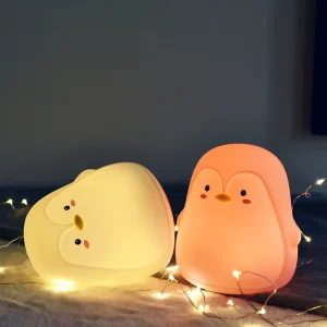 Mini Cartoon Shape LED Night Lamp, Energy Saving, for Children and Babies