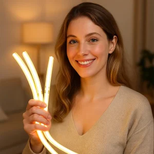 Mini Cut Cob Ruban Led Strip 3 Years Warranty Ra90 Mini Cutting Length 8mm Cob Led Light Strip