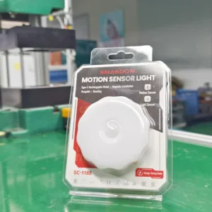 Mini Duck-Shaped Square LED Night Light, Sensor Control, Rechargeable ABS, Magnetic, for Corridor, Bedroom, or Hallway
