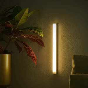 Mini Indoor USB Rechargeable LED Cabinet Lights Magnetic Wall Motion Sensor Night Lamp