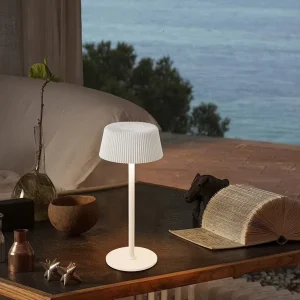 Mini LED Cordless Table Lamp Touch Control Rechargeable Desk Night Light for Indoor and Hotel Use