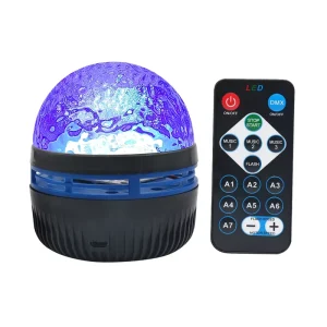 Mini Nebula Projection Lamp with Dynamic Water Ripple Effect for Bedroom