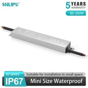 Mini Size IP67 LED Power Supply 12V Driver Led 30W 60W 100W 150W 200W 300W 350W 24V Led Profile Light Driver