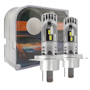 Mini Size LED Headlight Bulb H7 H4 H11 9005 9006 Canbus Error Free 6000K Plug and Play IP68 Waterproof