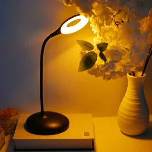 Mini Smart Home Decor Desk Lamp Cordless Bedside Minimalist LED Table Lamp USB Rechargeable
