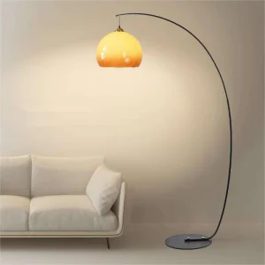 Minimalist Fishing Lamp Living Room Sofa Glass Floor Lamp Corner Decorative Design Scandinavian Art E27 Floor Lamp