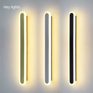 Minimalist Iron Construction Wall Lamps for Living Room and Bedside