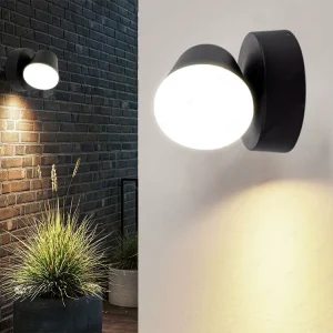Minimalist Modern Outdoor Wall Led Lamp Simple Aluminum Bedside Wall Light for Guestroom Bedroom Hotel Indoor Wall Light