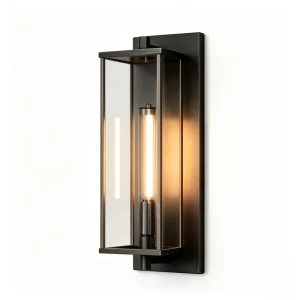 Minimalist Outdoor Wall Lamp Waterproof Easy Installation for Balcony Patio Courtyard Villa Entrance Exterior Fixture