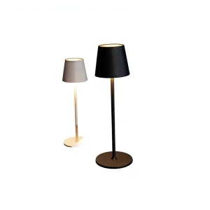 Minimalist Popular LED Table Lamp Simple Retro Caf Ambiance Lamp Touch controlled USB Rechargeable Bar Lamp Battery Included