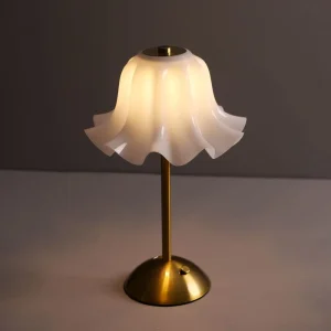 Minimalist Rechargeable Table Lamp Wedding Luxury Ins Internet Celebrity Night Light Bedroom Bedside Decoration