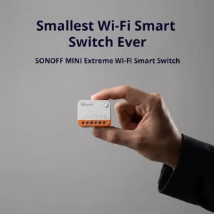 Minir4 WiFi Smart Switch 10A 240V AC Smart Home System Alexa Google Home Support Wireless Remote Control