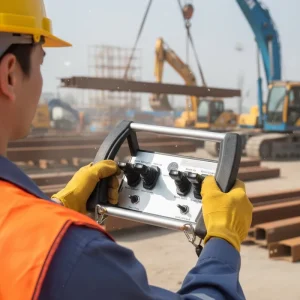 Mobile Crane 4-Channel Wireless Remote Control IP68 Waterproof