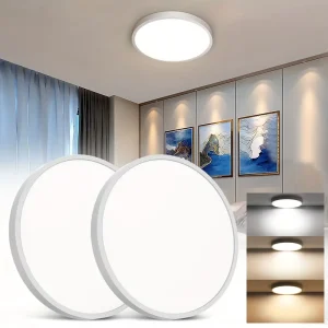 Moden Eye friendly ceiling light for living room18W 24W 32W bedroom Kitchen Light panel light Ultra thin round Ceiling light ERP