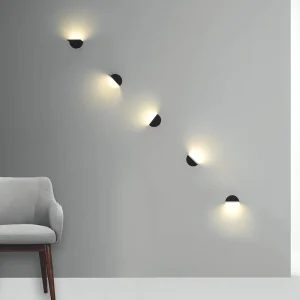 Modern 350 Degree Rotated Indoor Background Decoration LED Wall Lamp Light Direction Adjustable Wall Light 2319