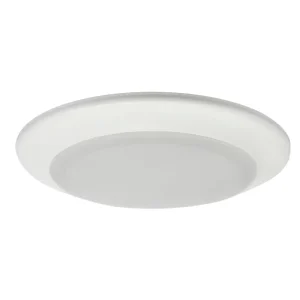 Modern 4 Inch 14W 120V Surface Mount LED Round Luminaire Energy Efficient Aluminum Ceiling Panel for Living Room IP44 Rated