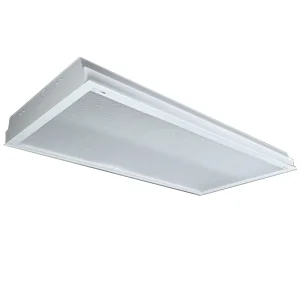 Modern 4×2 LED Light Fixture Panel Lamp with PMMA Opal Diffuser CRI 80 3000K 5700K Color Temp 3 Year Warranty for Office Use