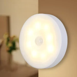 Modern 5V LED USB Rechargeable Wall Lamp Smart Touch Table Acrylic Night Light with Sensor Control Warm Color for Bedroom