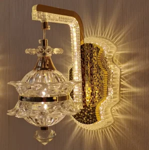 Modern Acrylic Bedside Lamp Simple Bedside Lamp Wall Mounted Bracket Wall Light (6051-1W)