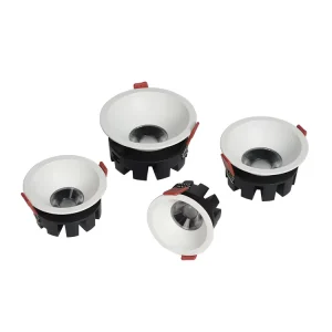 Modern Aluminum Contemporary Indoor Ceiling Light Airport Bathroom Shop Office 15Watt Suspended LED Down Lamp