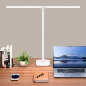 Modern Aluminum LED Desk Lamp for Office Home Reading Study Eye Caring Adjustable Flexible Gooseneck Clamp