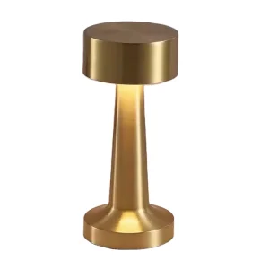 Modern Ambient Light Adjustable LED Desk Lamp Cordless Rechargeable Digital Printing Metal Table Lamp for Office Home Restaurant