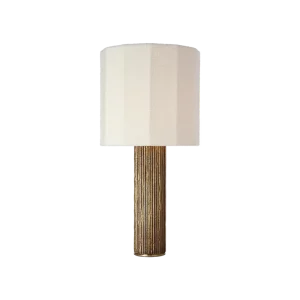 Modern American Ceramic Base with White Silk Cloth Cover Table Lamp for Bedroom Bedside Living Room Hotel Study Room