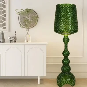 Modern Architectural LED Floor Lamp AC 110-240V Universal Pillar Light Minimalist Cylindrical Standing Lamp for Villa