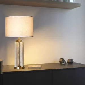 Modern Art Decorative Marble Table Lamp with Touch Control and 5 Year Warranty for Living Room Bedroom Corridor