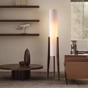 Modern Bauhaus Style Clothing Store Living Room Bedroom Balcony Wood Floor Lamp