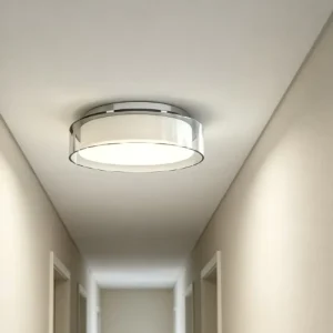 Modern Circular LED Ceiling Lights Round Light Dimmable Ceiling Lamp for Bedroom Living Room Hotel