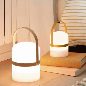 Modern Color Changing LED Rechargeable Table Lamps Portable Battery Powered Decorative Lighting Home Office Hotel Cordless