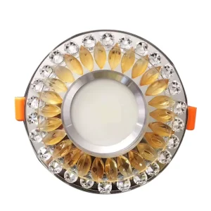 Modern Colorful Aisle 5w Double Crystal Ceiling Lamps New Designs