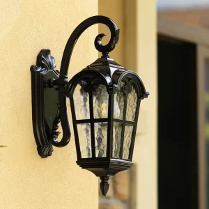 Modern & Creative Retro Outdoor Wall Lamp IP65 Waterproof Corridor Light with LED Aluminum Base for Home Use