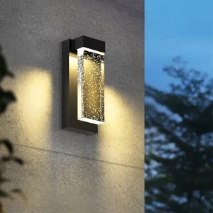 Modern & Creative Retro Outdoor Wall Lamp IP65 Waterproof Corridor Light with LED Stainless Steel Base for Home Use