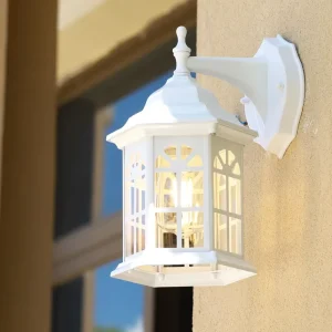 Modern Creative Retro Outdoor Wall Lamp IP65 Waterproof LED Corridor Light with Aluminum Base for Home Use