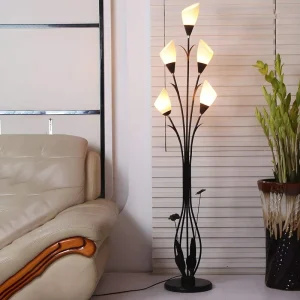 Modern Creative Simplicity Ironwork LED Floor Lamp