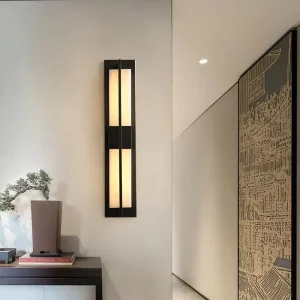 Modern Decorative Copper LED Wall Lamp IP65 Waterproof for Courtyard Garden Outdoor Space